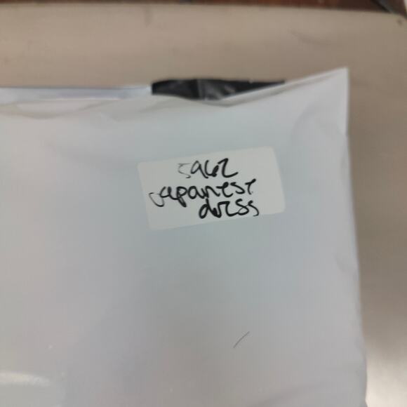 Urban Research Linen Blend Dress‎ Womens Free Size (OSFA) Tropical Frond Print - Picture 9 of 9